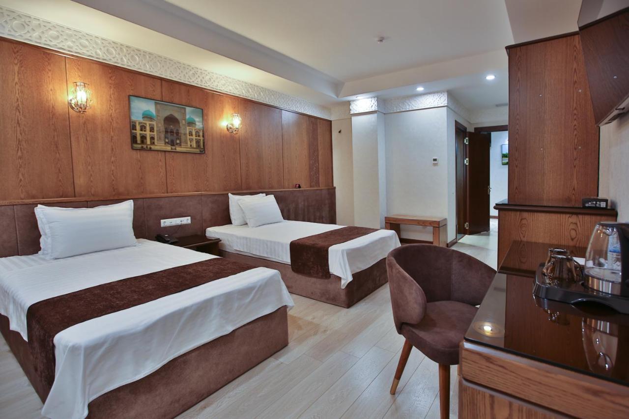 Paradise Plaza Luxury Hotel Buchara Buitenkant foto